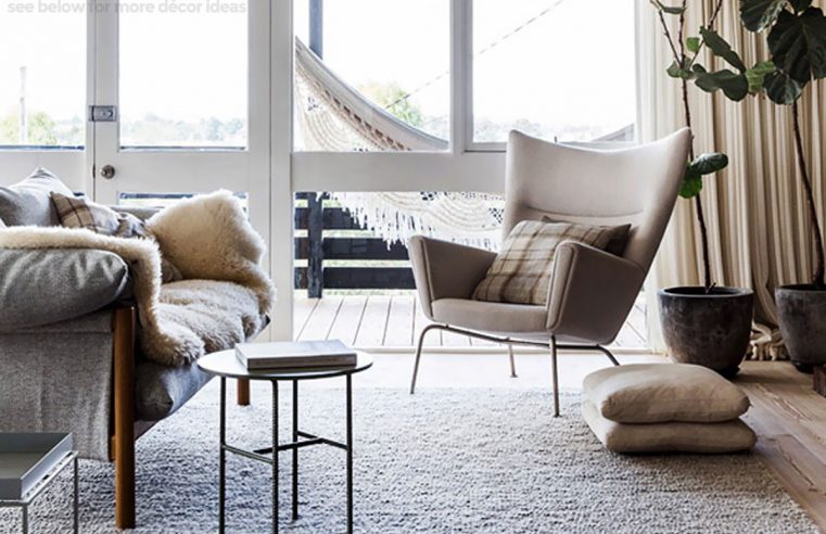 Different types of spaces to showcase your Hans Wegner Wing Chair